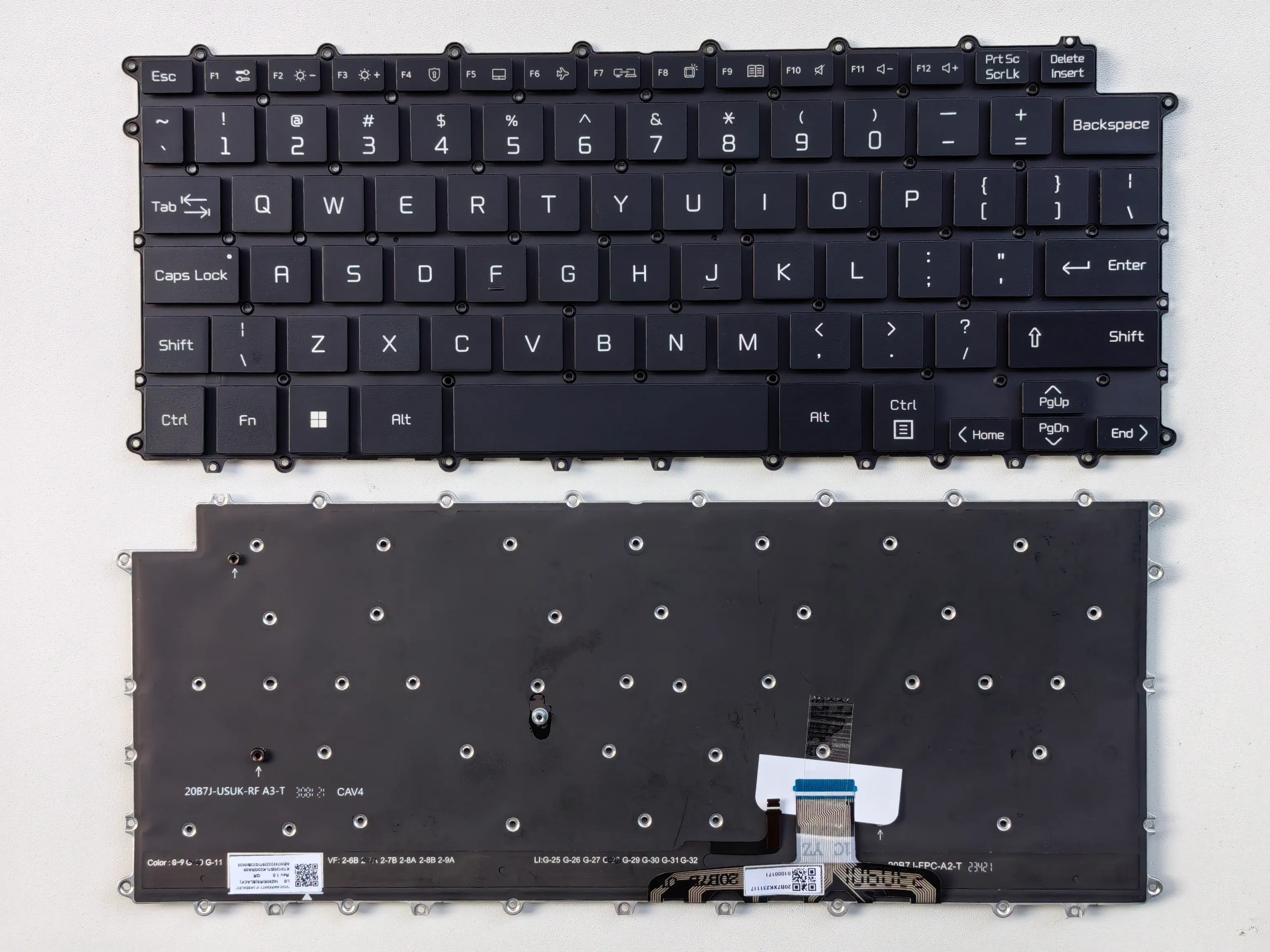 Picture of Laptop US keyboard forNew Replacement Keyboard Laptop For LG 14Z90R/RS BLACK Backlit (OEM) US US Layout